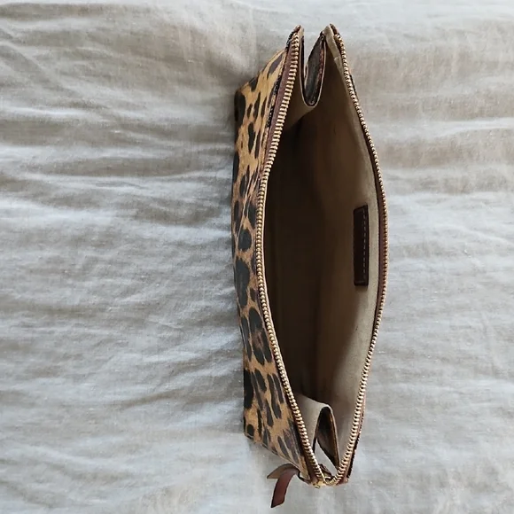 Dolce & Gabbana Leopard Print Clutch Wristlet - Picture 9 of 12